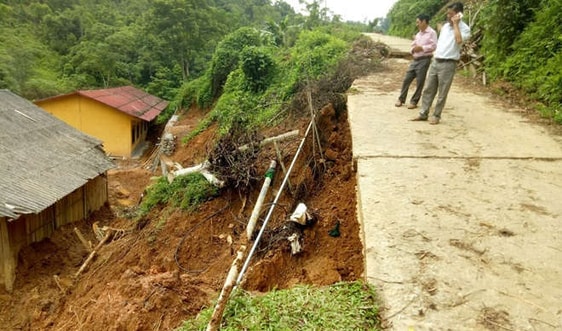 Bắc Kạn, Tuyên Quang: Mưa lớn kéo dài gây sạt lở đất nghiêm trọng