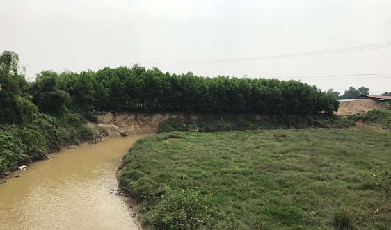 Thanh Hóa: Dự án tiêu thoát lũ sông Nhơm “ì ạch” sau 8 năm triển khai