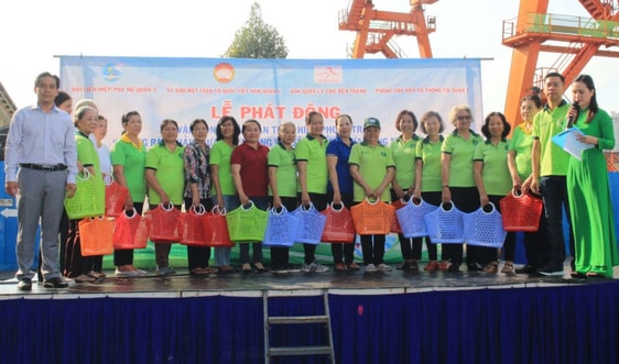 Quận 1-TP.HCM: Hành động để giảm thiểu ô nhiễm nhựa và nilon
