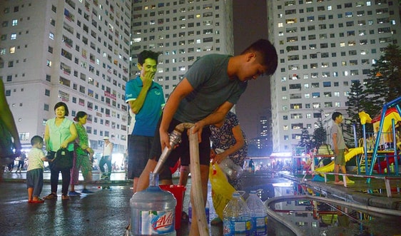 Nước sạch sông Đà đã có thể ăn uống