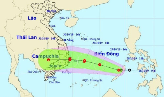 Áp thấp nhiệt đới trên Biển Đông có thể mạnh lên thành bão?