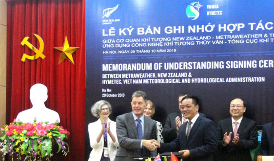 Việt Nam - New Zealand: Hợp tác cung cấp thông tin dự báo thời tiết 