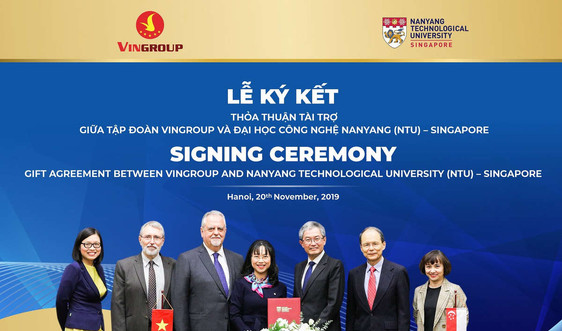 Vingroup tài trợ học bổng cho Thạc sĩ, Tiến sĩ người Việt Nam ở Singapore 
