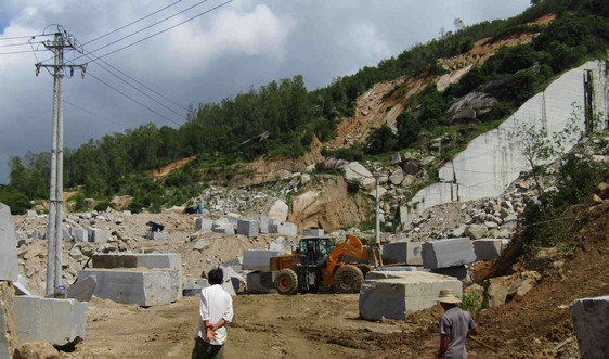 Bình Định: Mỏ đá Công ty TNHH Tân Trung Nam gây nhiều phiều lụy cho người dân 