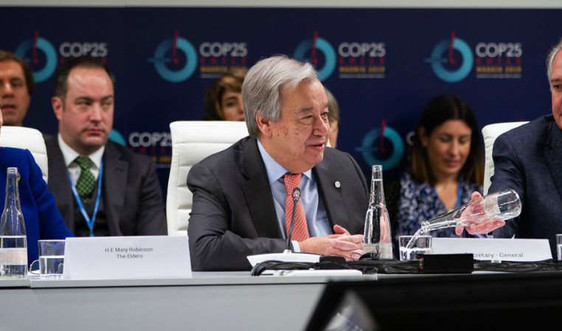 COP25: Tổng thư ký LHQ kêu gọi ủng hộ nỗ lực kinh doanh để giải quyết BĐKH