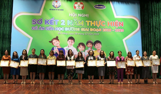 Đà Nẵng: 423 trường tham gia Đề án Sữa học đường