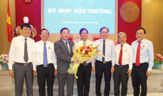 Phó Bí thư Thường trực Tỉnh ủy Khánh Hoà được bầu giữ chức Chủ tịch UBND tỉnh