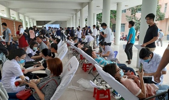 Đà Nẵng: Sôi nổi ngày Hội hiến máu tình nguyện năm 2020