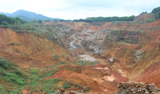 Thái Nguyên: Mỏ sắt Trại Cau dừng hoạt động, đảm bảo an toàn cho người dân