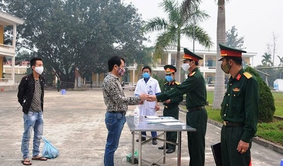 39 công dân Điện Biên hoàn thành cách ly tập trung 14 ngày trở về địa phương
