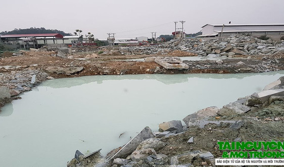 Hà Trung (Thanh Hóa): Vì sao không xử lý dứt điểm xưởng đá trái phép gây ô nhiễm?