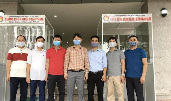 Quảng Ninh: Chế tạo thành công thiết bị tự động phòng, chống dịch Covid-19