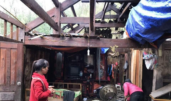 Lai Châu: Hàng nghìn hộ dân tan hoang sau mưa đá, dông lốc
