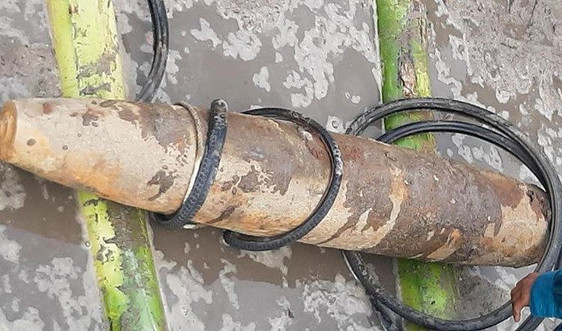 Quảng Nam: Tiêu hủy  quả bom  nặng 230kg trong khu vực trại giam