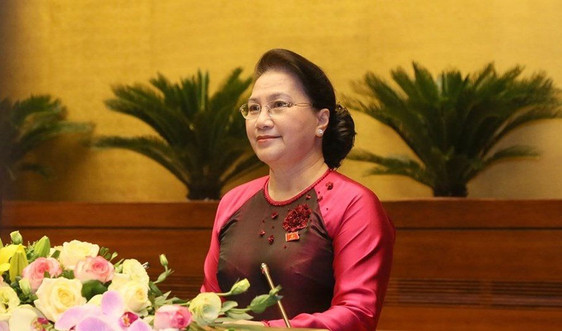 Diễn văn bế mạc Kỳ họp thứ chín của Chủ tịch Quốc hội Nguyễn Thị Kim Ngân