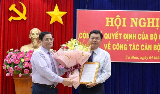 Ông Nguyễn Tiến Hải được Bộ Chính trị chuẩn y Bí thư Tỉnh ủy Cà Mau, nhiệm kỳ 2015 - 2020