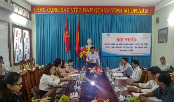 Ninh Thuận: Tổ chức các hoạt động Dự án: “Giảm nhẹ rủi ro thiên tai lấy trẻ em làm trung tâm”