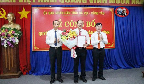 Ông Nguyễn Văn Hải được bổ nhiệm Giám đốc Sở TN&MT tỉnh Bà Rịa – Vũng Tàu