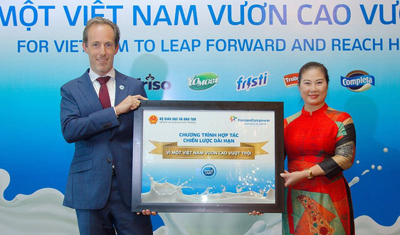 Sữa Cô Gái Hà Lan đầu tư 55 tỷ đồng vào Chương trình “Vì một Việt Nam vươn cao vượt trội”