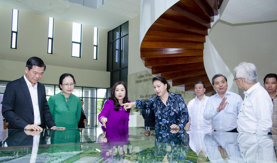 Chủ tịch Quốc hội Nguyễn Thị Kim Ngân làm việc tại Bà Rịa-Vũng Tàu