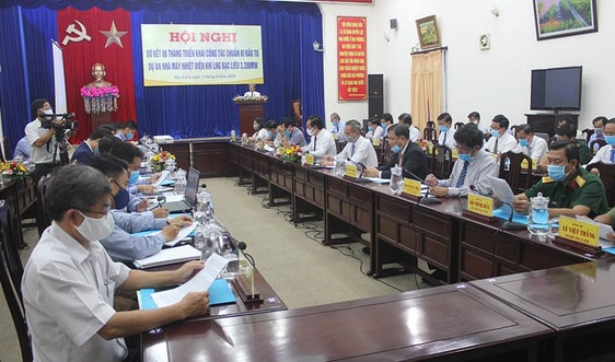 Bạc Liêu: Sơ kết 6 tháng triển khai dự án xây dựng Nhà máy điện khí hóa lỏng 3.200MW 