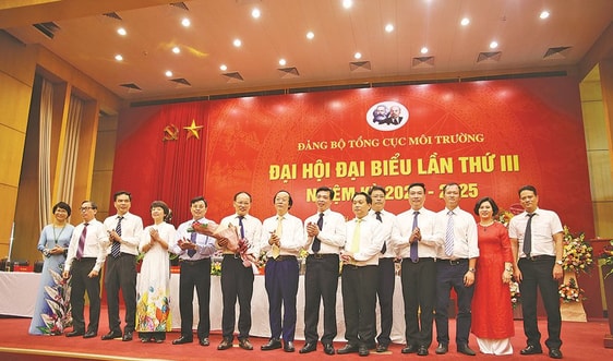 Đảng bộ Tổng cục Môi trường: Môi trường là một trong ba trụ cột để phát triển bền vững đất nước