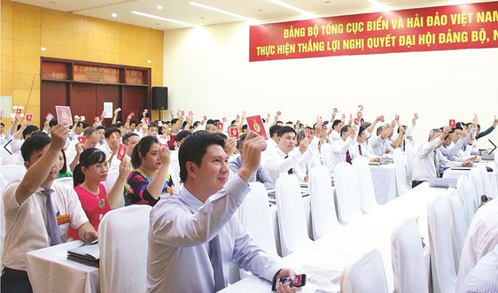 Đảng bộ Tổng cục Biển và hải đảo Việt Nam: Gìn giữ đoàn kết thống nhất nội bộ, xây dựng đơn vị vững mạnh