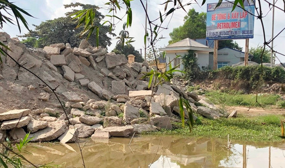Tiên Lữ (Hưng Yên): Trạm trộn bê tông Petrolimex gây ô nhiễm môi trường