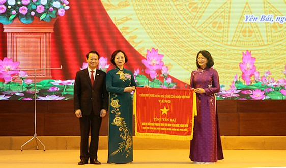 Phó Chủ tịch nước Đặng Thị Ngọc Thịnh dự Đại hội Thi đua yêu nước tỉnh Yên Bái