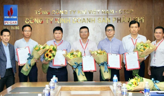  Công ty Kinh doanh sản phẩm khí  bổ nhiệm cán bộ quản lý