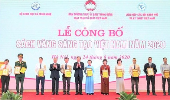 3 công trình của ngành Dầu khí được vinh danh trong Sách vàng Sáng tạo Việt Nam 2020