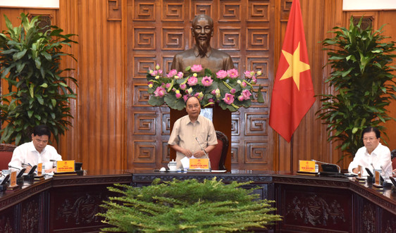 Thủ tướng chủ trì họp về các giải pháp cấp bách phòng chống thiên tai
