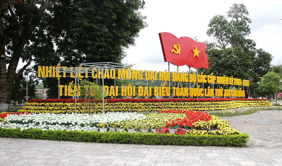 Yên Bái: Chỉnh trang đô thị chào mừng Đại hội Đảng bộ tỉnh lần thứ XIX
