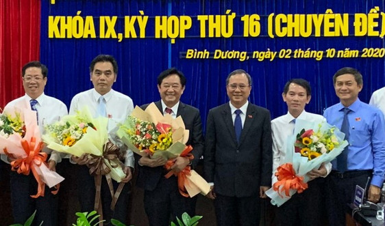Phó Bí thư Thường trực được bầu giữ chức Chủ tịch UBND tỉnh Bình Dương 