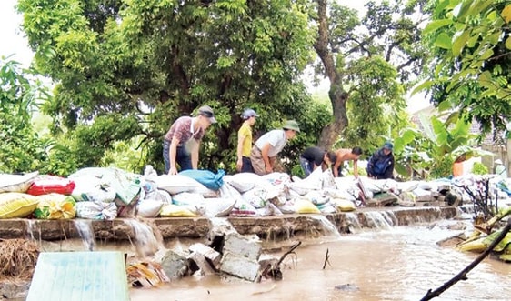 Hà Nam ra công điện khẩn chủ động ứng phó với bão số 7