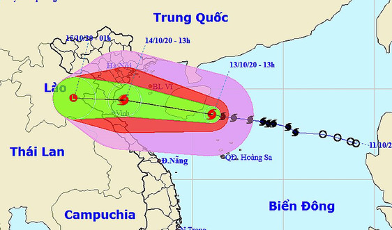 Nam Định: Thực hiện cấm biển từ 19h ngày 13/10 để triển khai các biện pháp ứng phó bão số 7