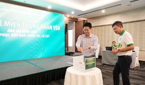 PVFCCo chia sẻ cùng đồng bào miền Trung thân yêu