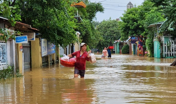Lũ đang tràn về, Đà Nẵng nguy cơ ngập nặng