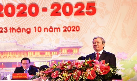 Khai mạc Đại hội đại biểu Đảng bộ tỉnh Thừa Thiên Huế lần thứ XVI, nhiệm kỳ 2020 - 2025