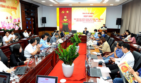 Đại hội Đảng bộ tỉnh Hải Dương lần thứ XVII diễn ra từ ngày 25 đến 27-10