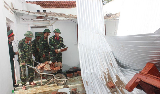 Quảng Ngãi: Thống nhất các mức hỗ trợ cho người dân bị thiệt hại về nhà ở do bão