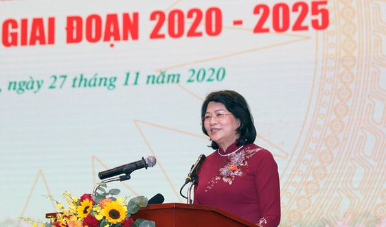 Phó Chủ tịch nước Đặng Thị Ngọc Thịnh: Ngành TN&MT khẳng định được vị thế trong phát triển bền vững của đất nước