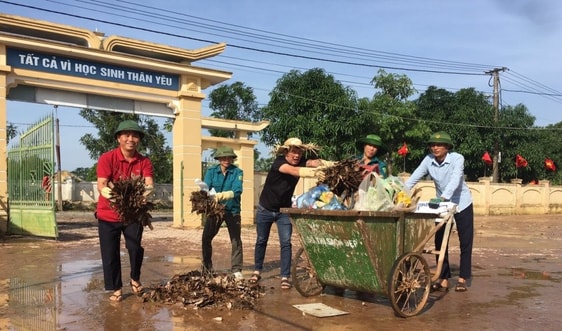Hà Tĩnh: Ngành  TN&MT cùng người dân phục hồi môi trường nơi tâm lũ