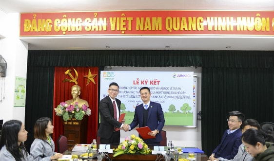 Hợp tác giảm thiểu rác thải thông qua tái chế giấy