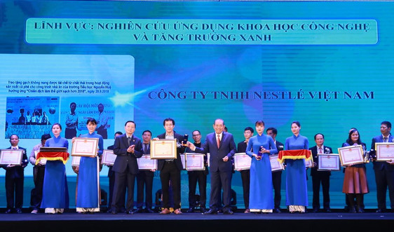 Nestlé Việt Nam vinh dự nhận Giải thưởng Môi trường Việt Nam