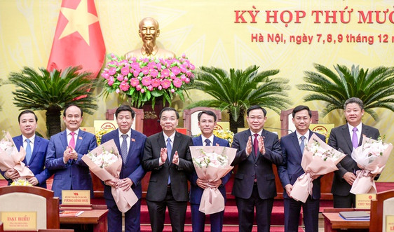 Phân công công tác của Chủ tịch và các Phó Chủ tịch UBND TP Hà Nội