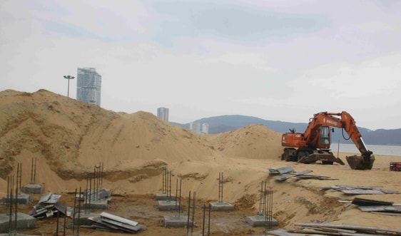 Bình Định: Dự án SeaSand thi công chưa có giấy phép xây dựng bị “tuýt còi” 
