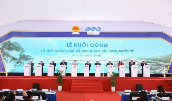 Tập đoàn FLC khởi công Tổ hợp khách sạn 5 sao và Trung tâm Hội nghị Quốc tế tại Quảng Bình