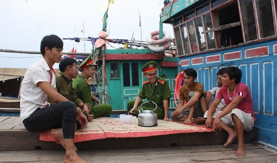 Nghệ An: Tăng cường công tác quản lý tàu cá trên biển