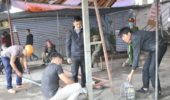 Nghệ An: Cưỡng chế 7 hộ dân “cố thủ” tại khu chung cư Quang Trung